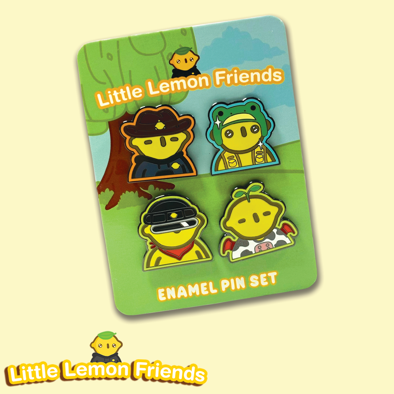 Enamel Pin Complete Set