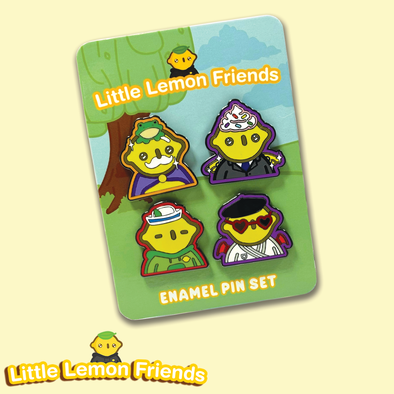 Enamel Pin Complete Set