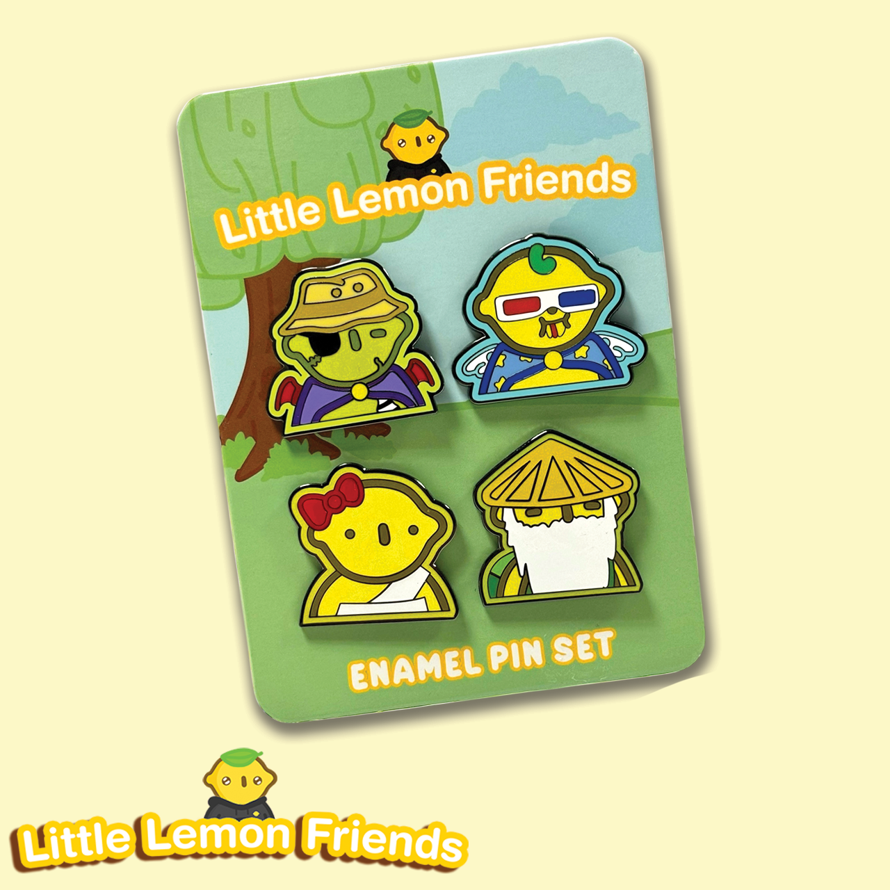 Enamel Pin Complete Set