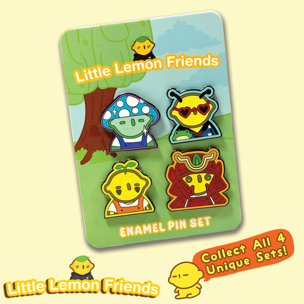 Enamel Pin Set 4